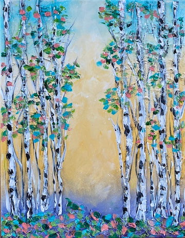 Birch Sunrise