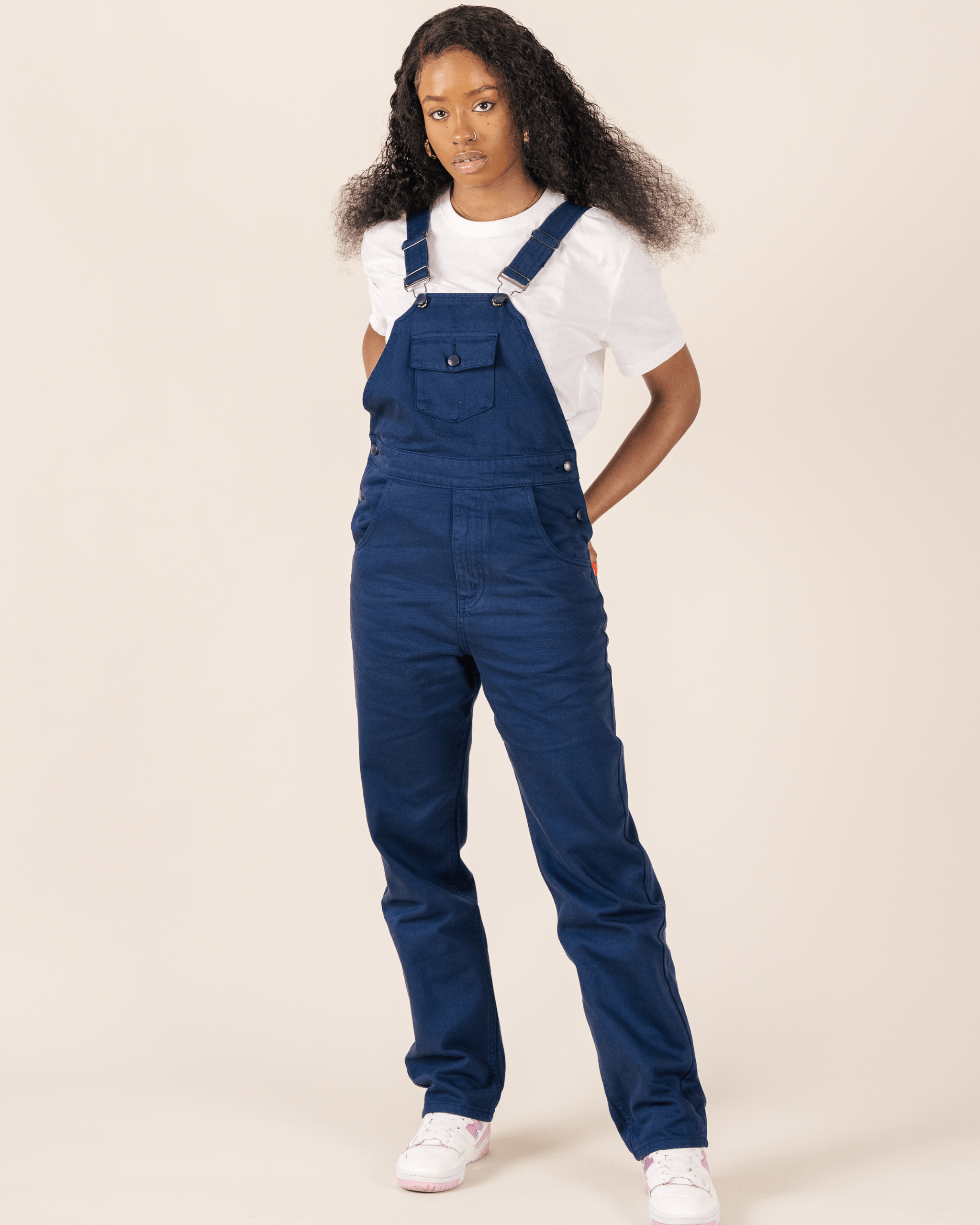 Denim Bib & Brace Dungaree Navy