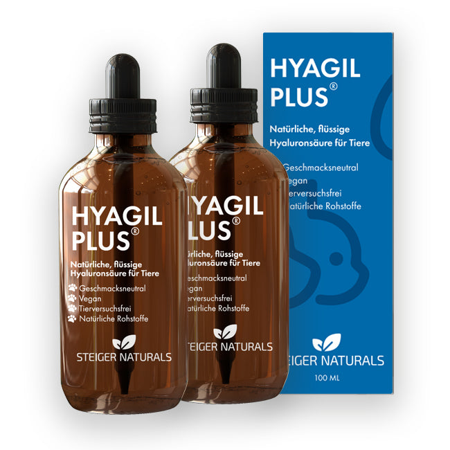 Hyagil Plus flüssige Hyaluronsäure für Hunde 100 ml Steiger