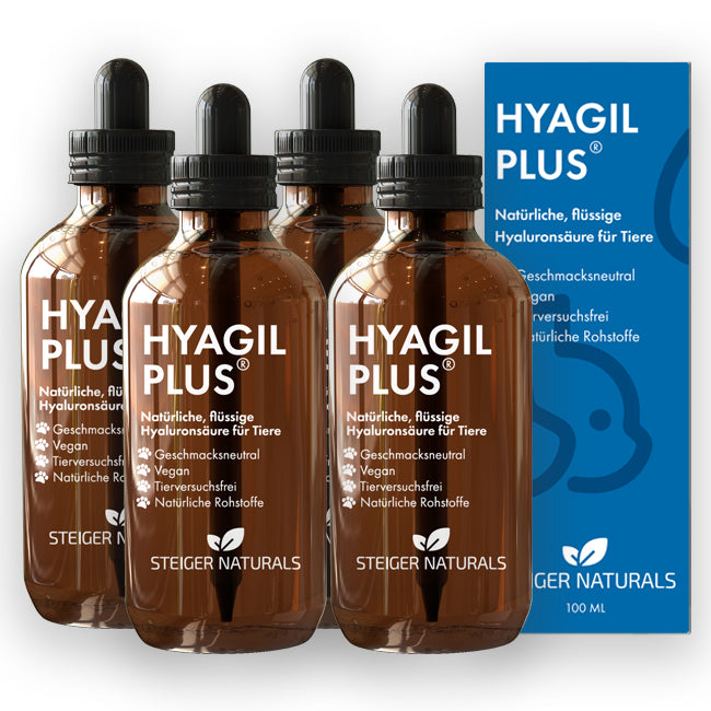 Hyagil Plus flüssige Hyaluronsäure für Hunde 100 ml Steiger