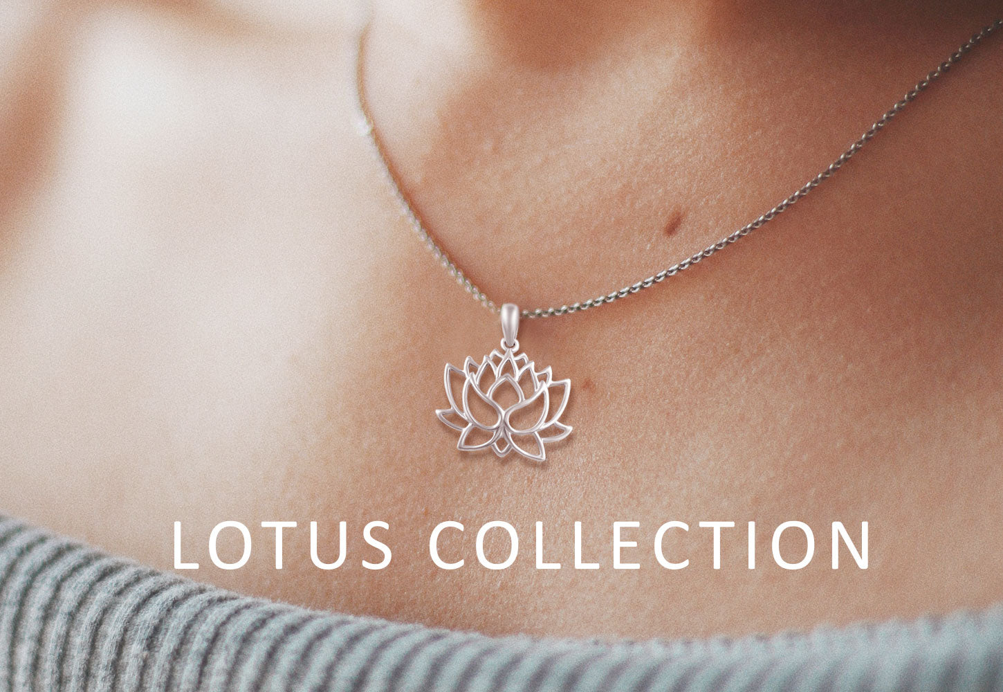 lotus jewelry yoga wellness happy relax silver925 fine