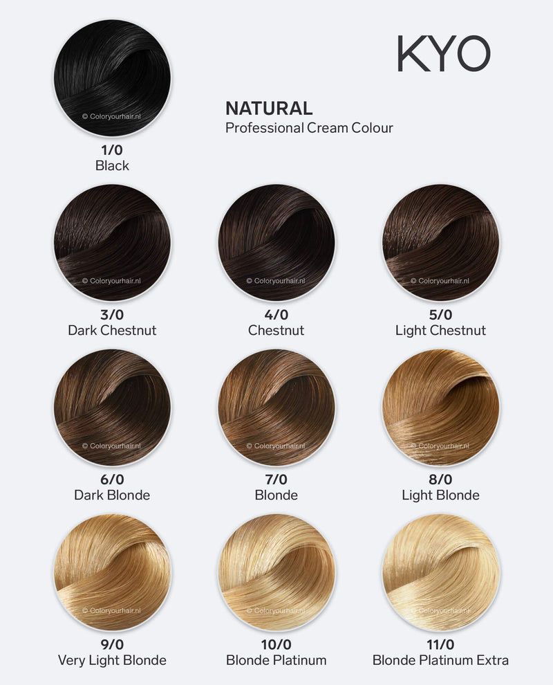 Tropisch Onderverdelen Kust KYO Haarverf zonder Ammoniak en PPD | 7.0 Blonde haarkleur -  Coloryourhair.nl
