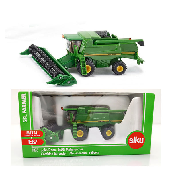 Siku 1/87 Low Loader with John Deere Tractors Diecast Model - Wonderland  Models, SIK1837