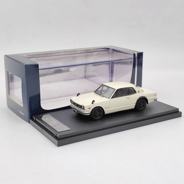 Mark43 1/43 Toyota MK II Hardtop GT Twinturbo White PM4356W Resin