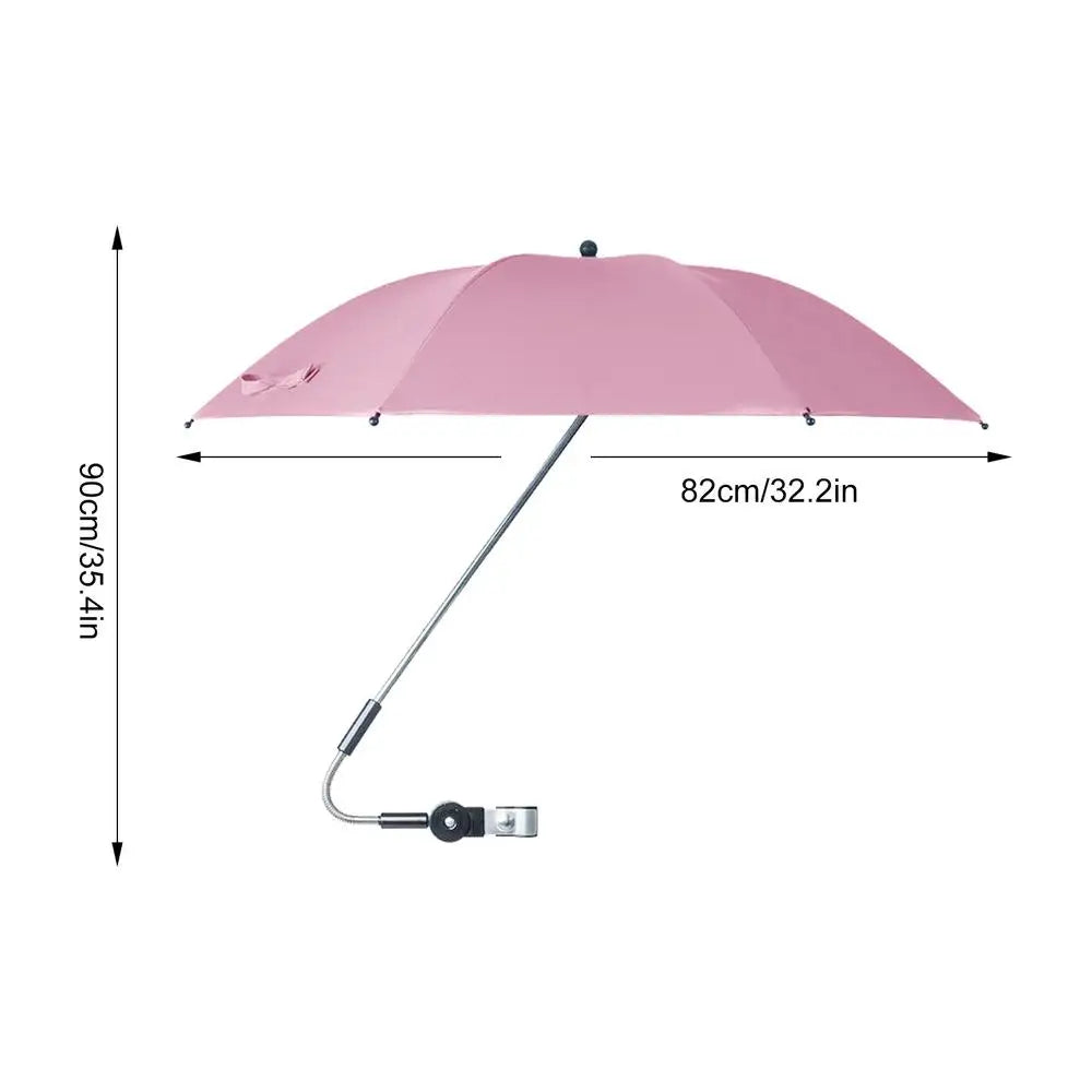 UV Protection Baby Stroller Umbrella With Clamp