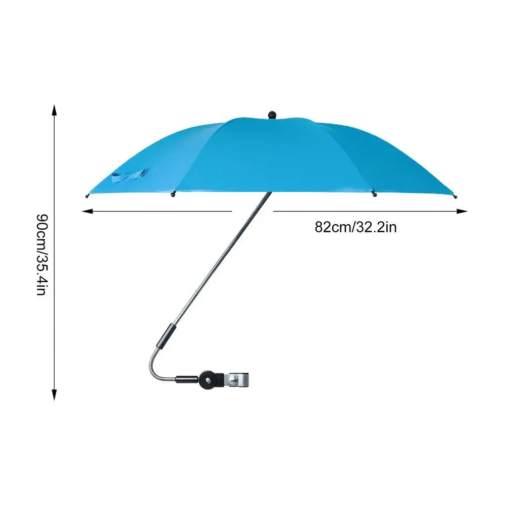 UV Protection Baby Stroller Umbrella With Clamp