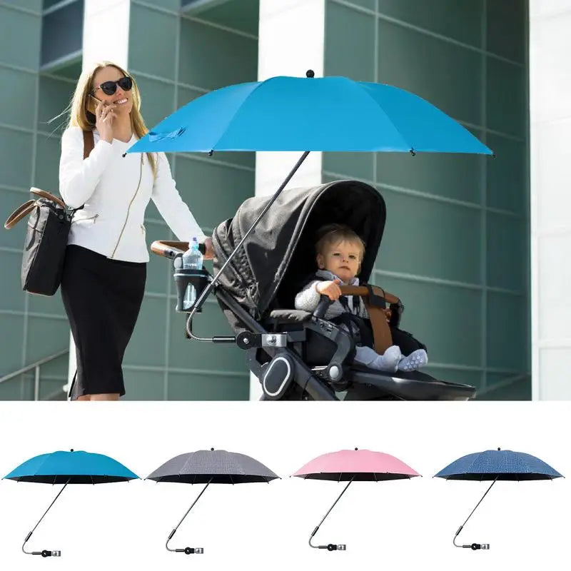 UV Protection Baby Stroller Umbrella With Clamp
