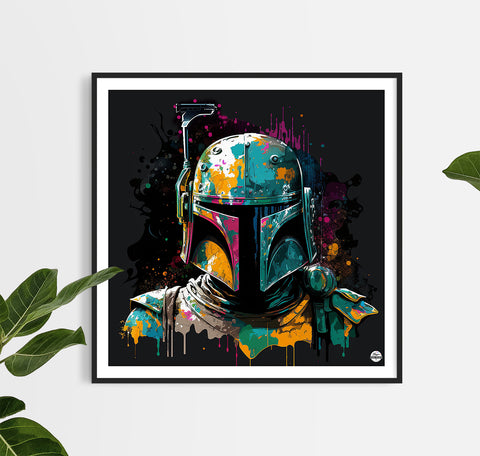 Boba Fett print by Biggerthanprints.co.uk