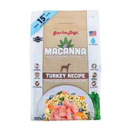 Grandma Lucy’s® Macanna® Freeze-Dried Turkey Recipe Grain Free Dog Food 3 Lbs - My Wagger