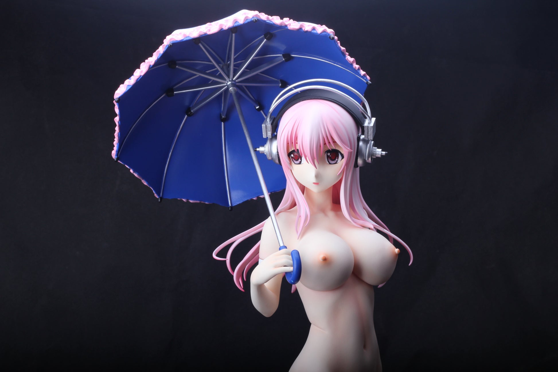 Japanese anime super sonico 1/4 naked anime figure sexy collectible ac â€“  Toy Figure Hut
