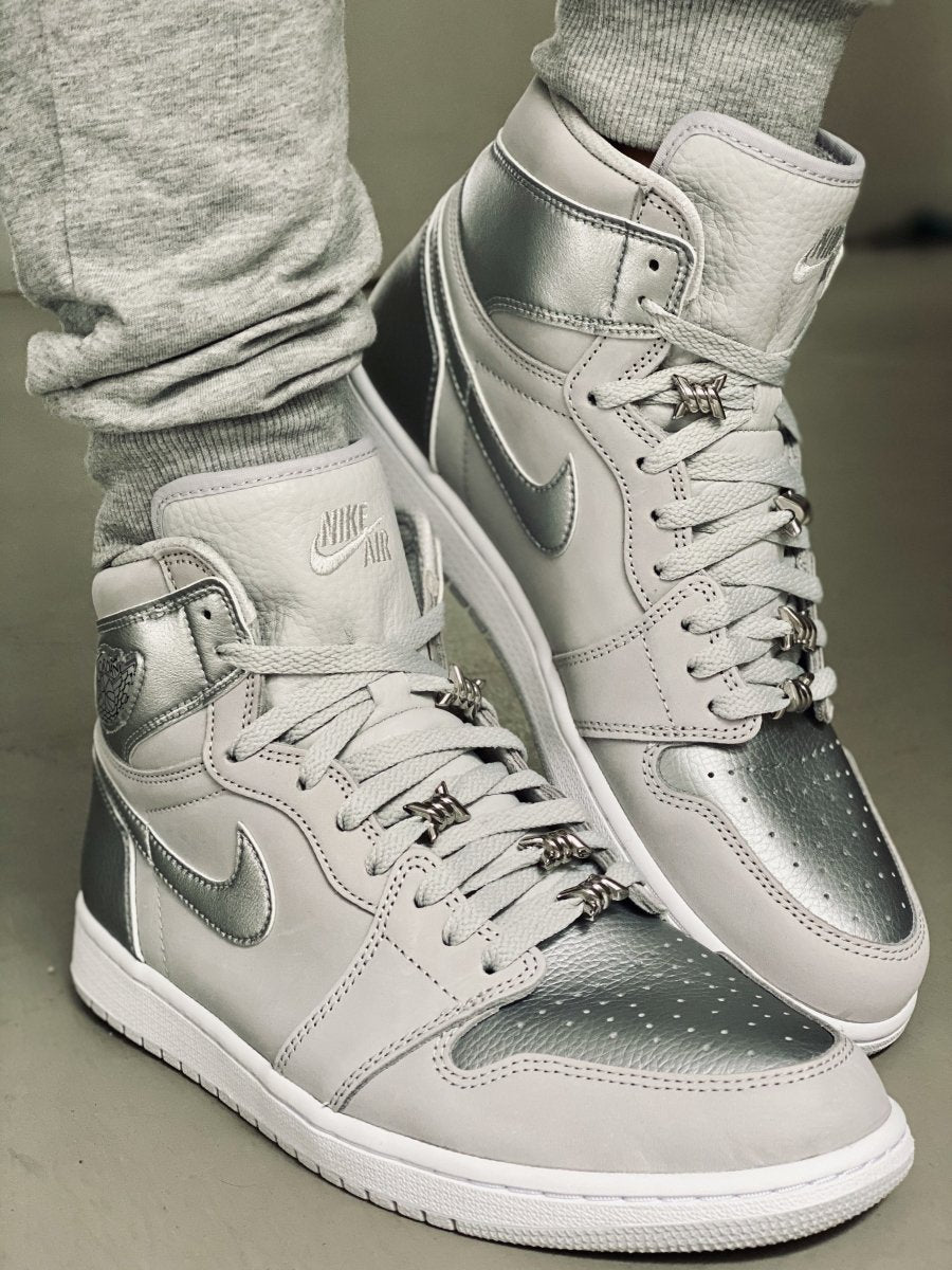 grey laces for jordan 1