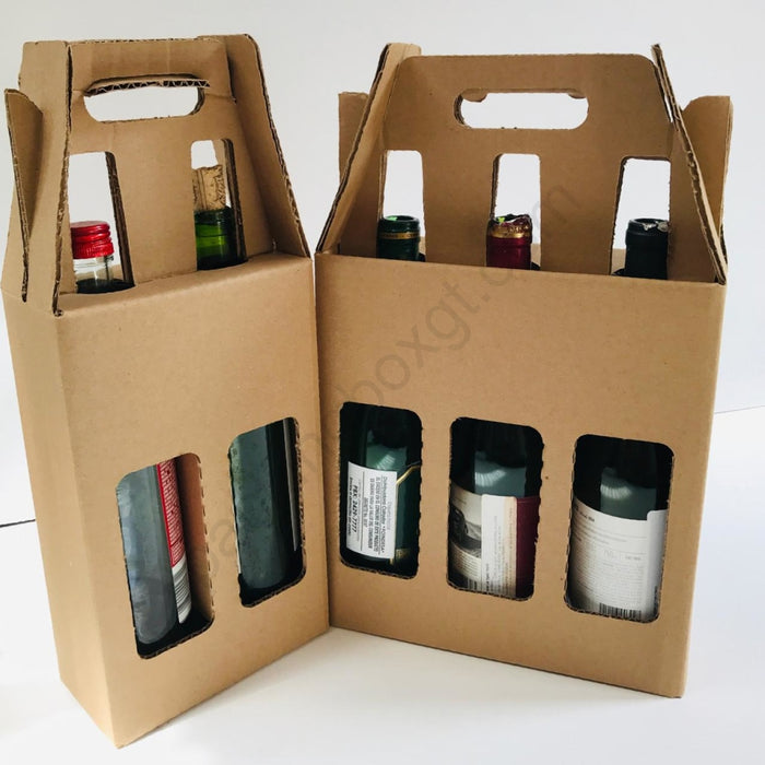 Caja para 2 botellas de Vino de 34.5 x 16.5 8.5 cm — Packingbox