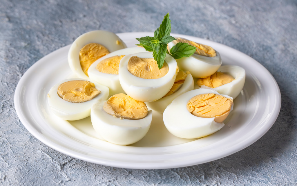 Hard boiled eggs to boost testosterone