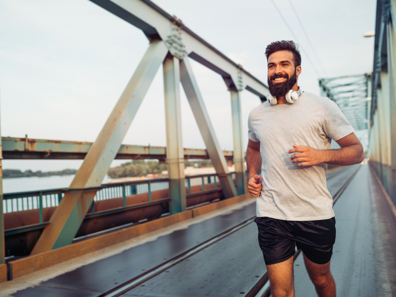 Man exercising