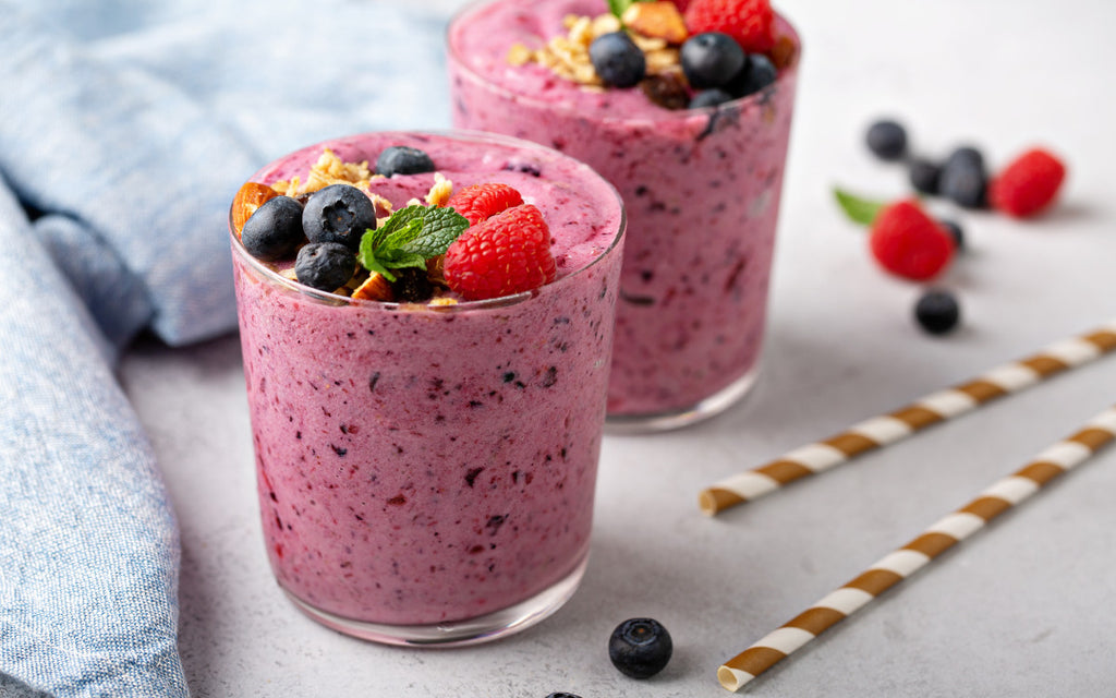 Mixed berry shake