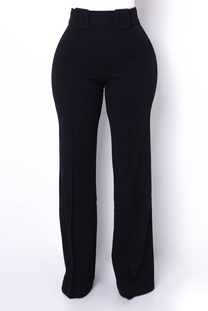 Sabrina Wide Leg Trouser Pants – Nina Marie Boutique