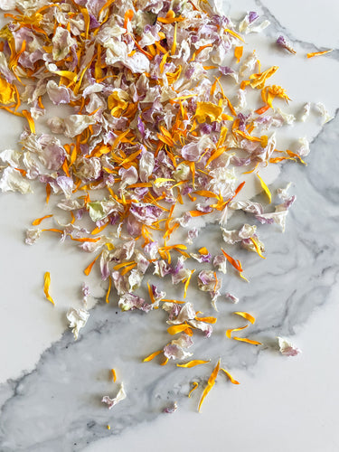 Rainbow Dried Flower Eco Confetti - The Perfect Toss – Billy Button Co