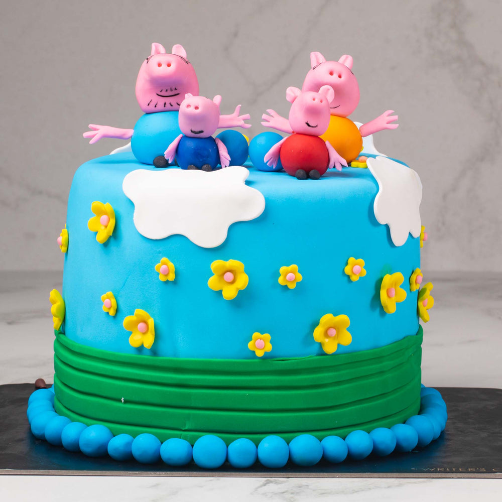 Peppa Pig Kids Fondant Cake (Delivery in 48 Hours Available) – Hot ...