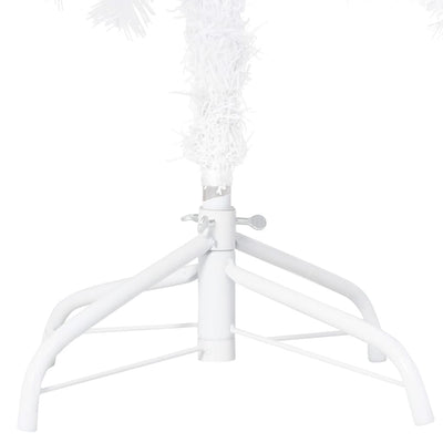 Kunstkerstboom met LED's en dikke takken 180 cm wit