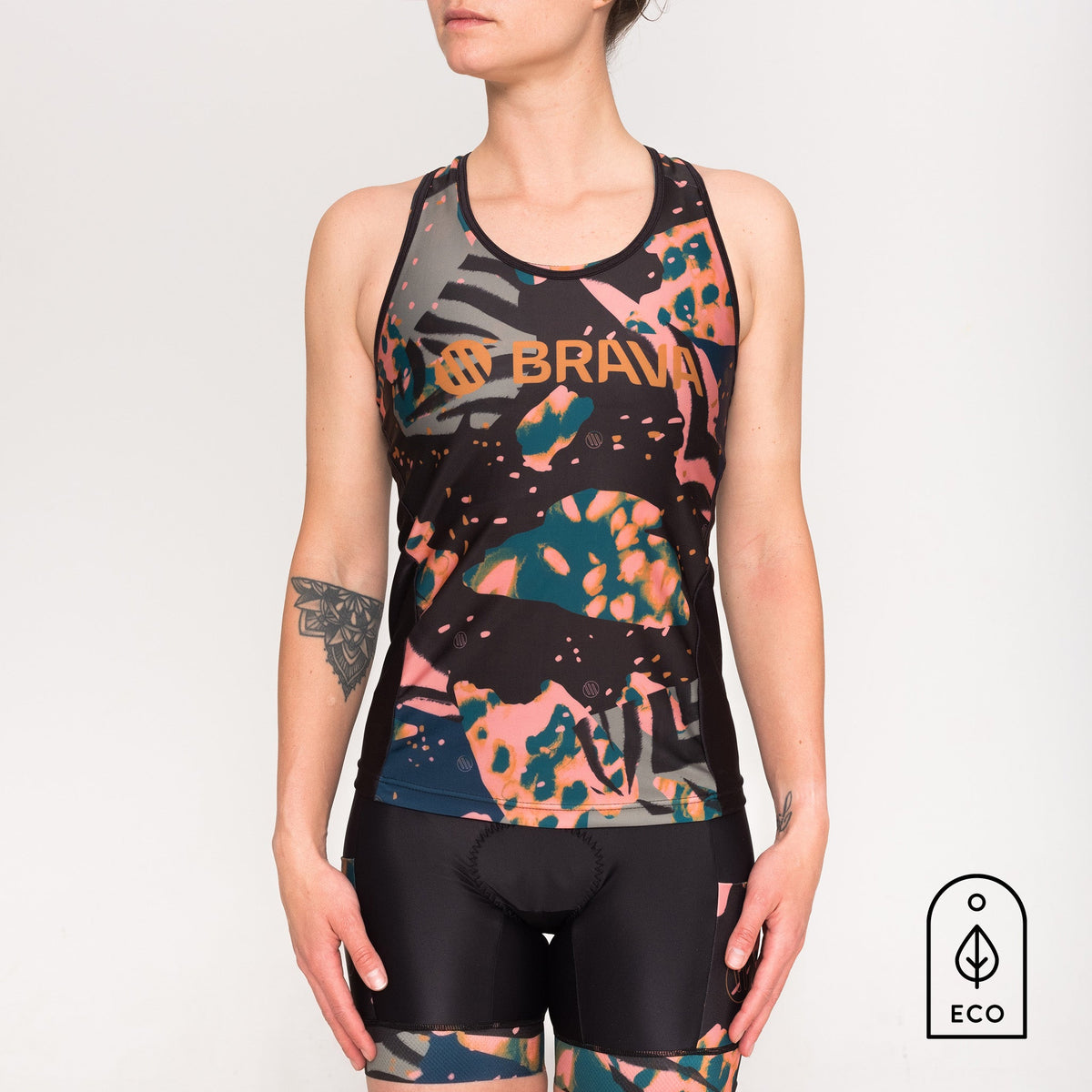 Racerback Tank - Neon Cheetah