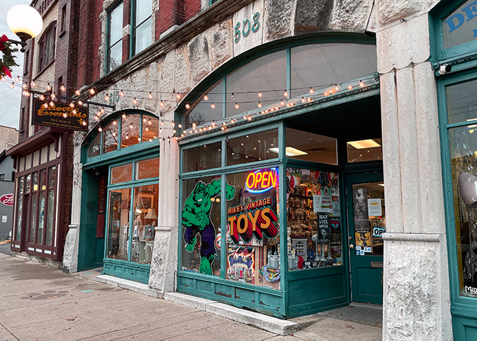 vintage toy store in Dayton