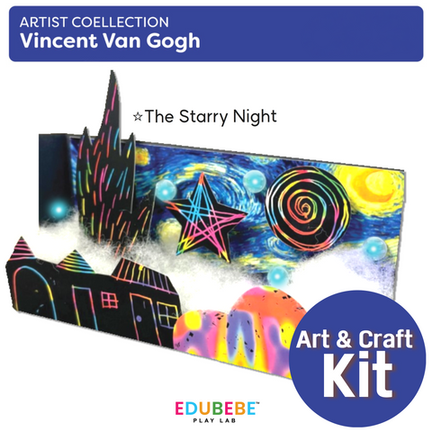 🌻Van Gogh Art & Craft Kit - Museum Artist Collection 🎨 – EDUBEBE