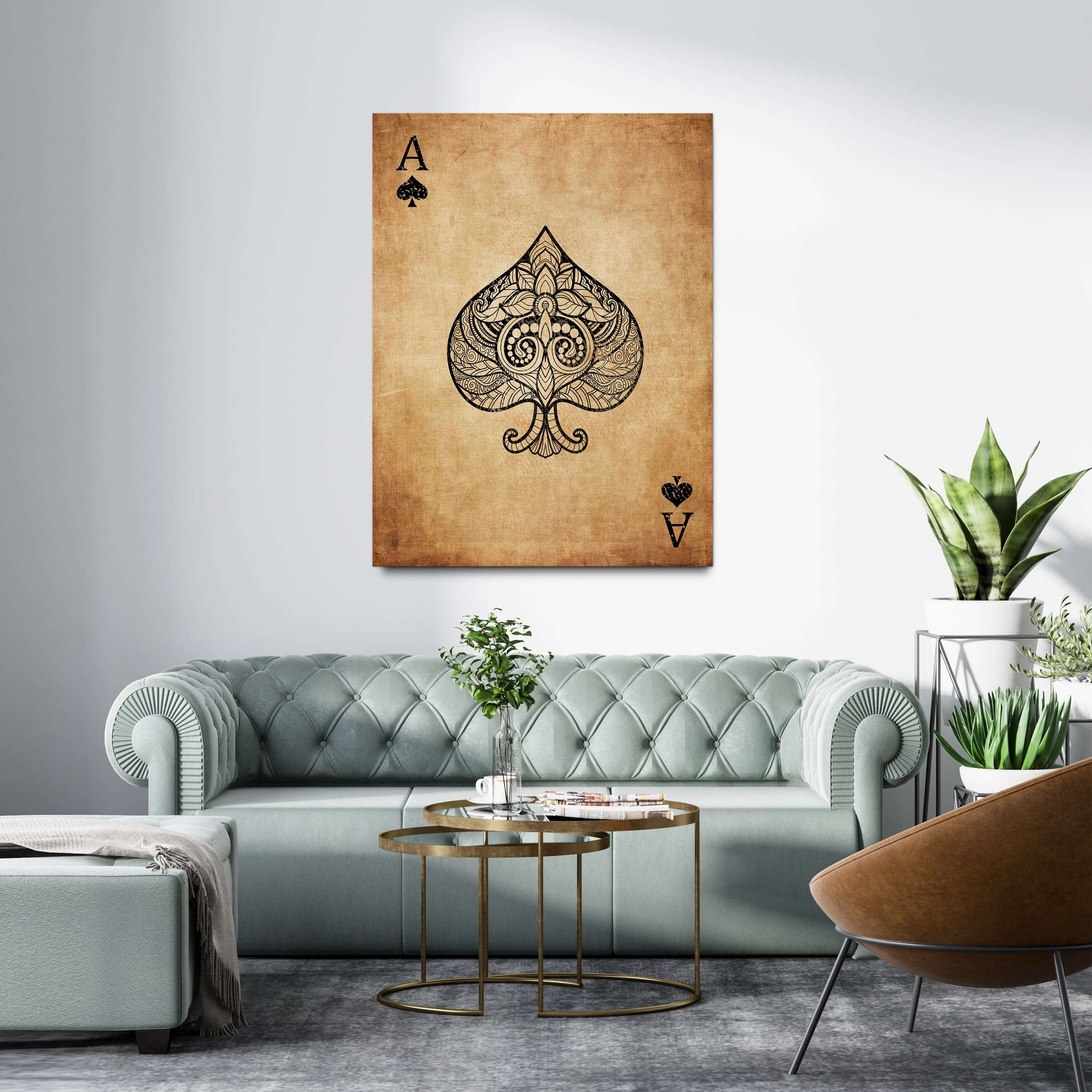 Ace of Spades Wall Art | MusaArtGallery™