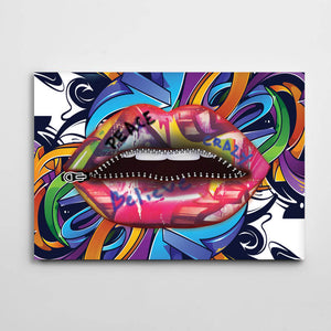 Louis Vuitton Lip Drip Canvas - BlissfulJess - Paintings & Prints, Ethnic,  Cultural, & Tribal, French - ArtPal