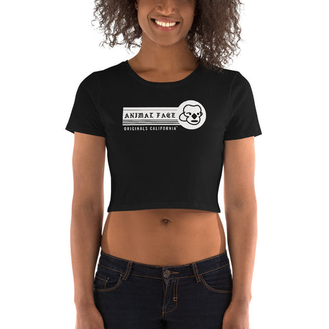 Animal Face Crop Top - Originals Clothing Shop