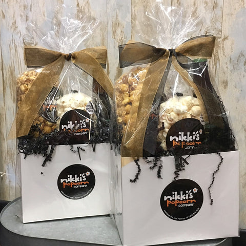 Custom Popcorn Thank You Gift Basket