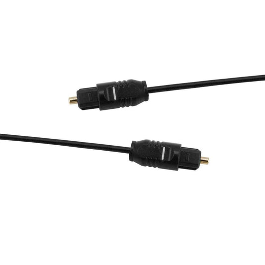 Ociodual Cable Toslink Audio Digital Fibra Optica 1m Macho Para Dvd Hdtv  Blu Ray Smart Tv Negro con Ofertas en Carrefour