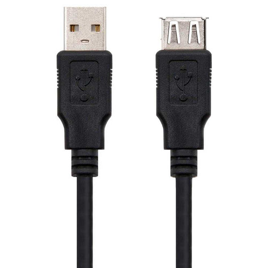  Cable alargador USB 2.0 A macho a hembra 39.4 in para teléfono  celular y ordenador y portátil U2-311-1.0M : Electrónica