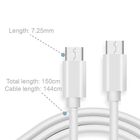 Cable De Datos USB Cargador Tipo C 1 Metro Carga Rapida – Soriega