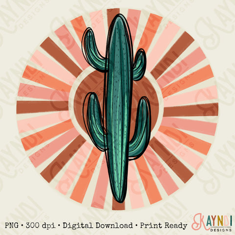 Cactus Hand Drawing, Illustrations ft. cactus & leaf - Envato Elements