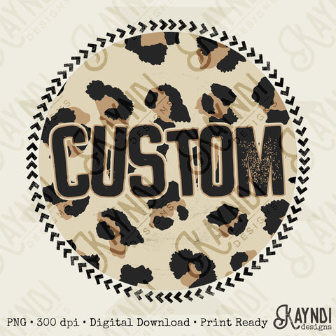 Softball Aunt Png Sublimation Design Download Leopard -  Israel