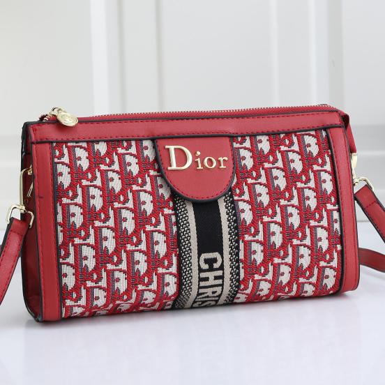 Dior Fashion Sells Bellows Women's Pure Purse Handbags #5 Cosmetic bag shoulder bag messenger ba