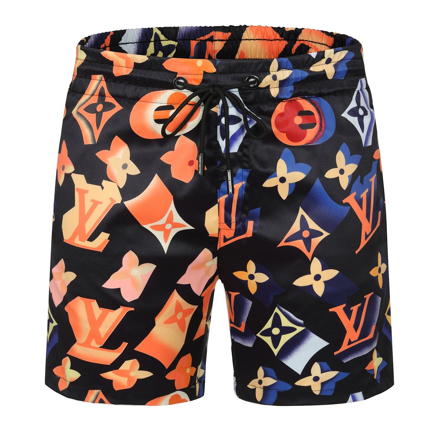 LV Louis Vuitton sports print monogram shorts