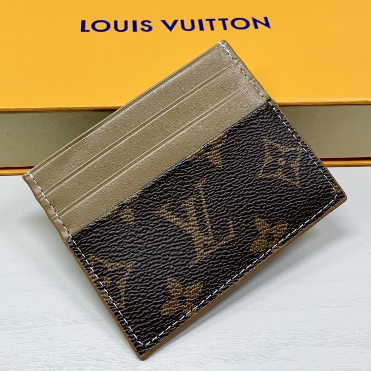 LV Louis Vuitton letter print stitching color cartoon bag small 