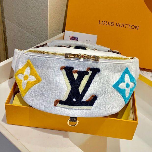 LV Louis Vuitton Fashion Leather Belt Bag Shoulder Bag Shoulder 