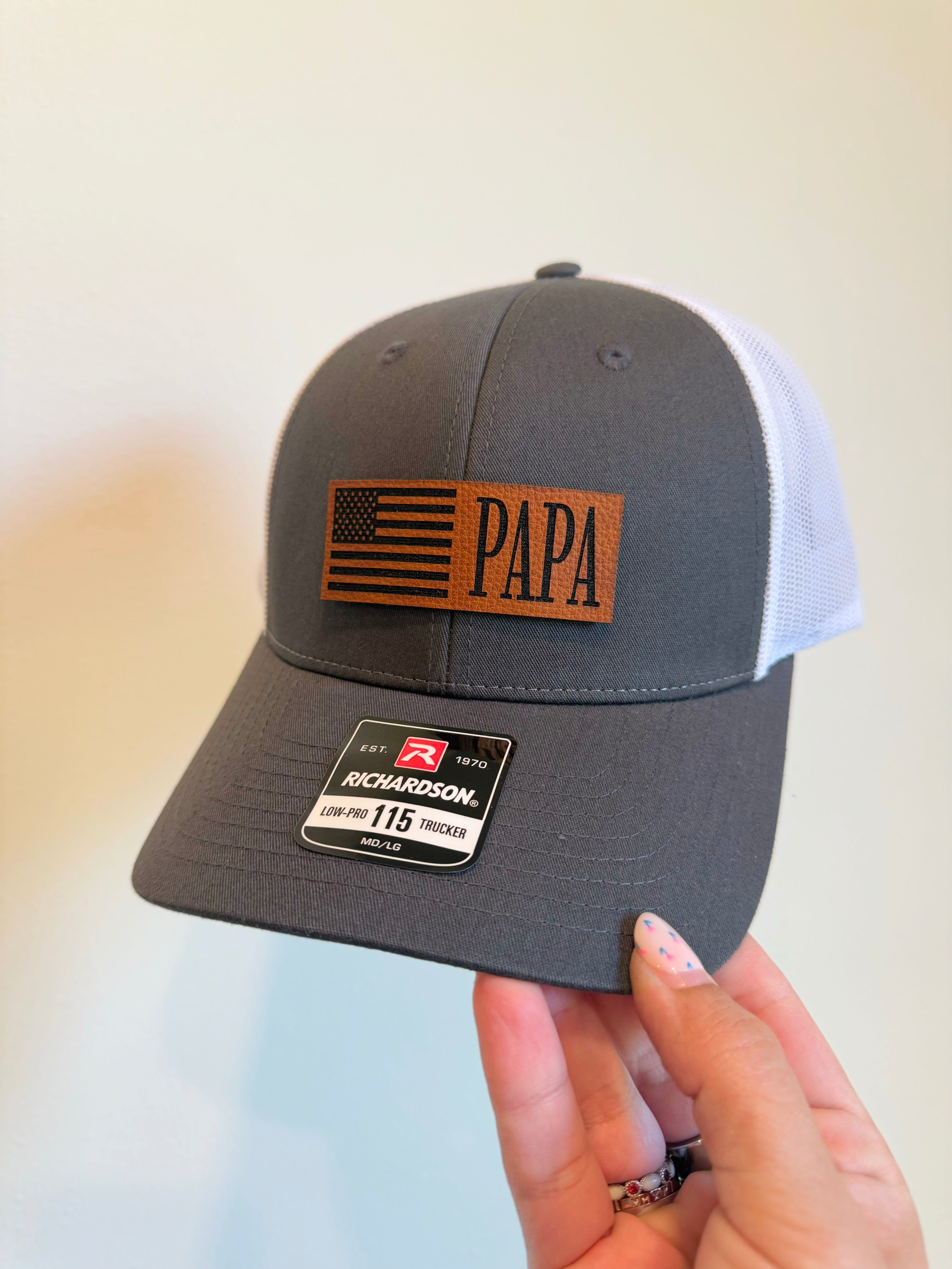 Flag Title Center Patch Hat
