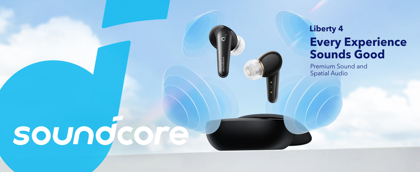 Buy Liberty 4 True Wireless Earbuds - Soundcore Headphones, Speakers | Hear  it, Feel it.