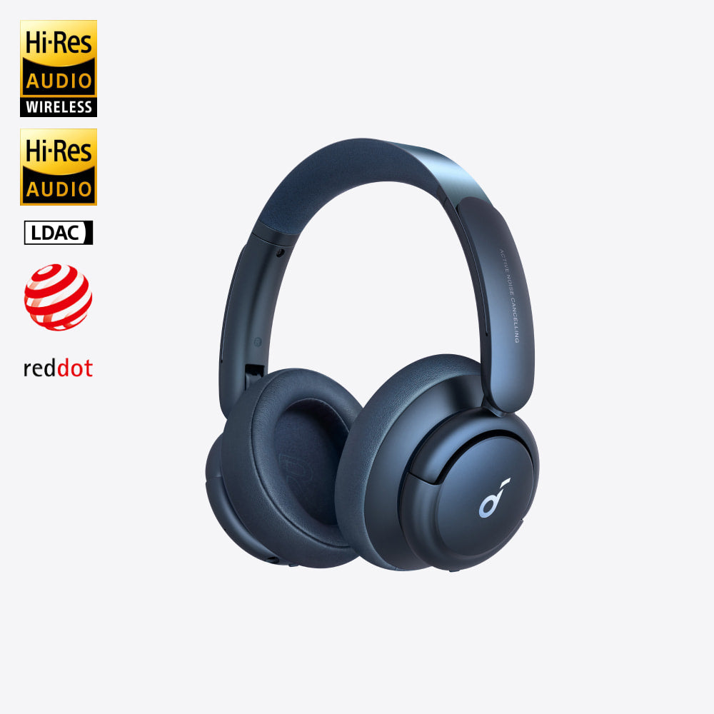 Soundcore by Anker Life Q35 Multi Mode Active Noise Cancelling Bluetooth  Headphones with LDAC for Hi Res Wireless Audio, 40H Playtime, Comfortable