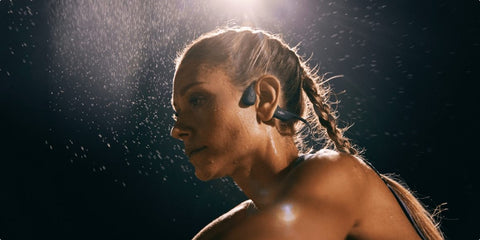 Shokz OpenRun Bone Conduction Open-Ear Endurance Headphones