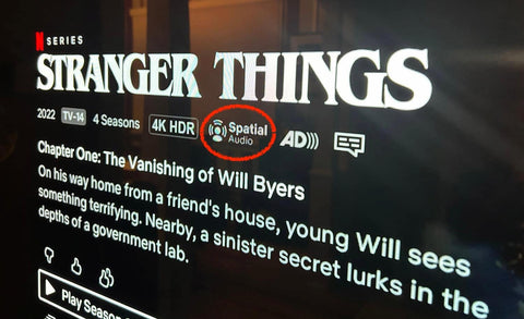 stranger things spatial audio