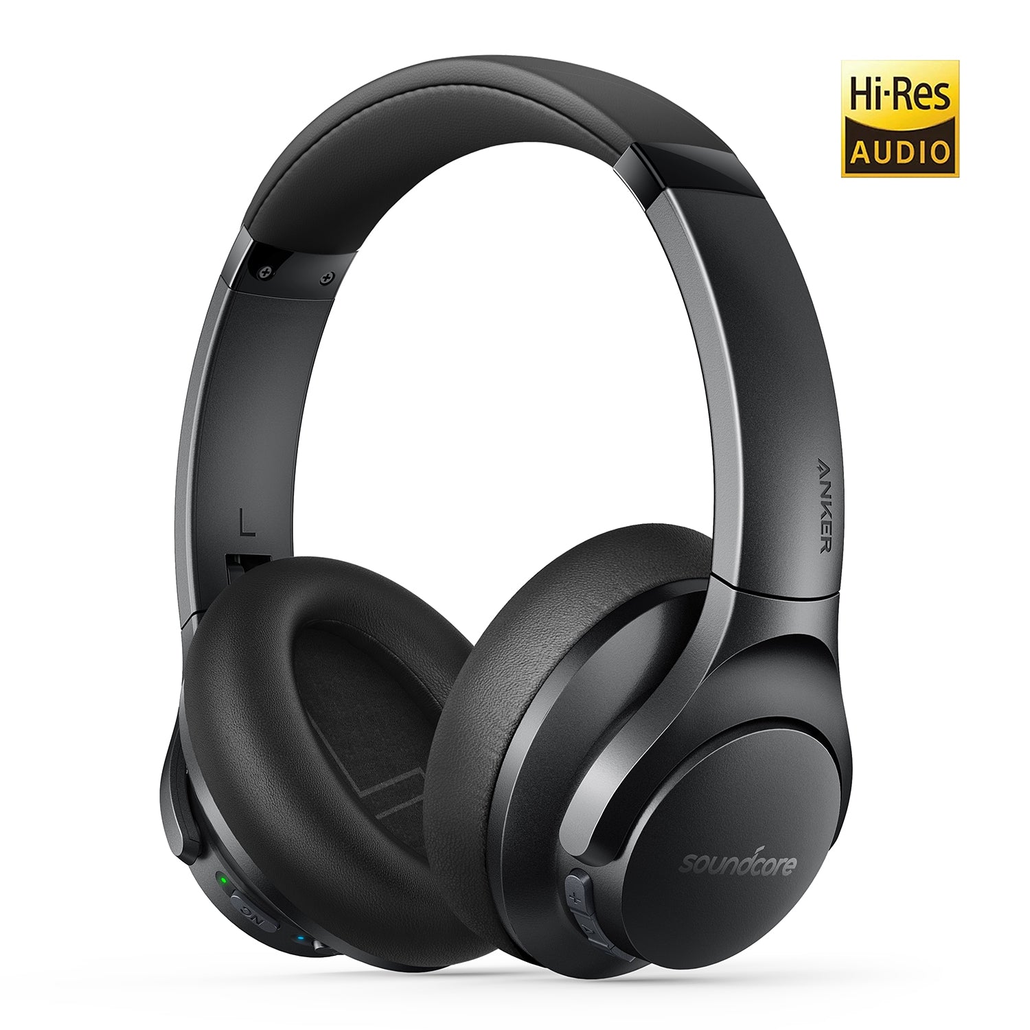 Life Q20+ | ANC Headphones with Hi-Res Audio-Black