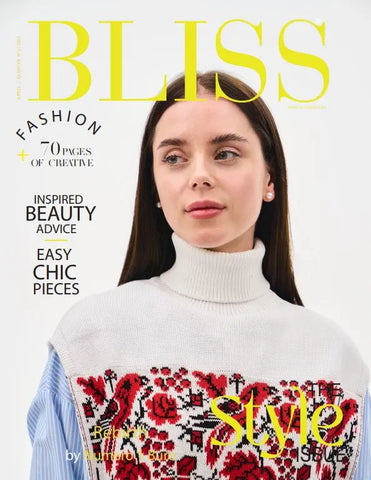 BLISS Fashion Magazine April 23 - Spring Trends mit NOOMYA True Blue Handyband breite Handykette
