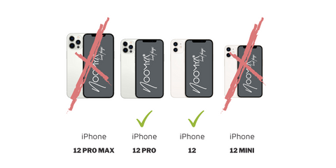 NOOMYA Handykette breit Handyband breit Übersicht passende Hülle für iPhone 12 und 12 Pro