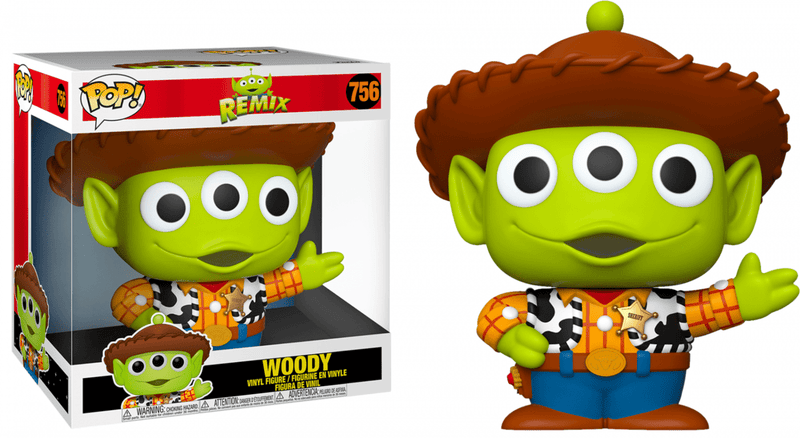 funko alien remix woody