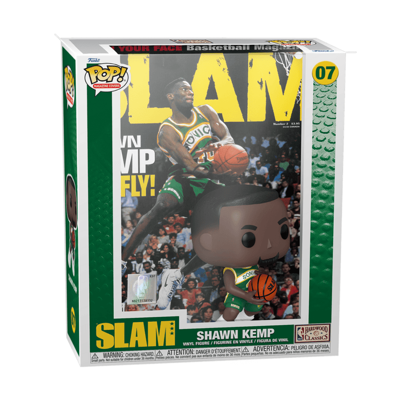 FUNKO POP NBA COVER: SLAM - SHAWN KEMP – igabiba