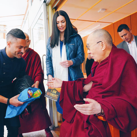 Dean, Natalie and the Dalai Lama